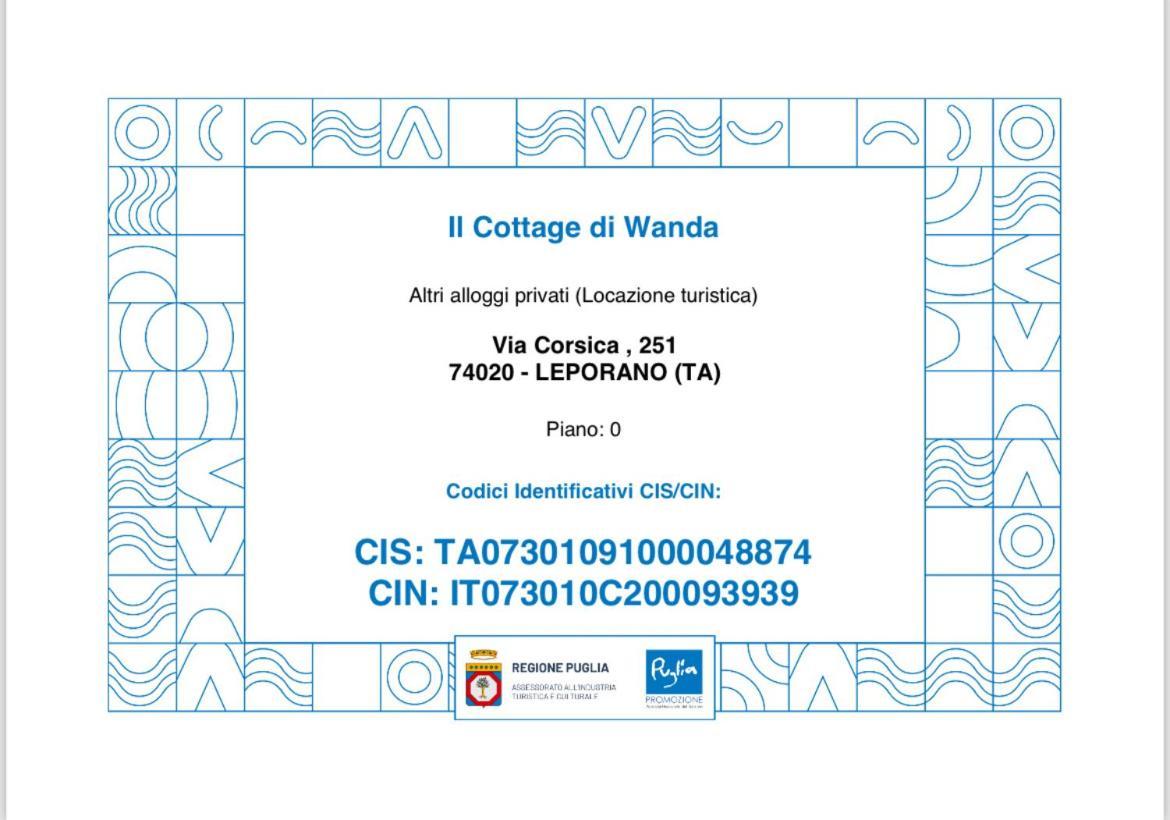 Il Cottage Di Wanda Leporano Εξωτερικό φωτογραφία